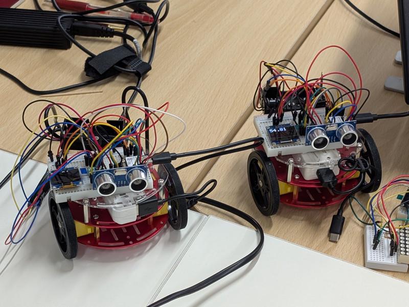 Featured image of post ESP32でミニカーを作る #5 走行中に障害物を検知する(おおたfab 電子工作初心者勉強会)