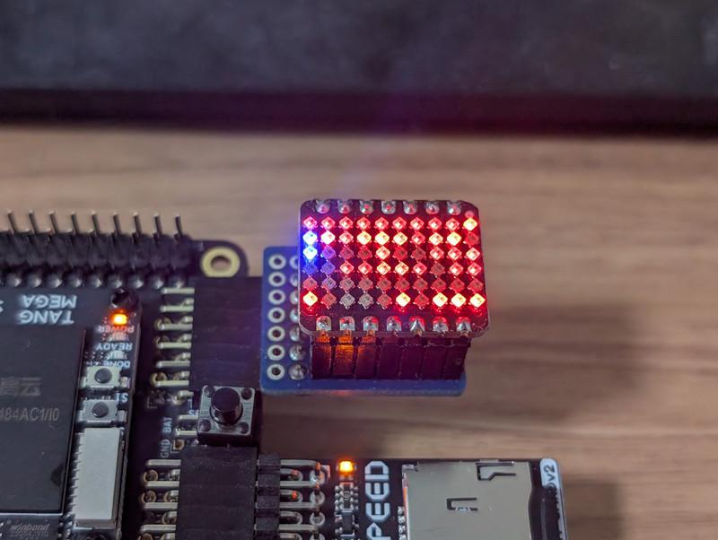 Featured image of post TangConsoleDCJ11MEMのWS2812 10x6 LEDマトリクス表示を最適化しました