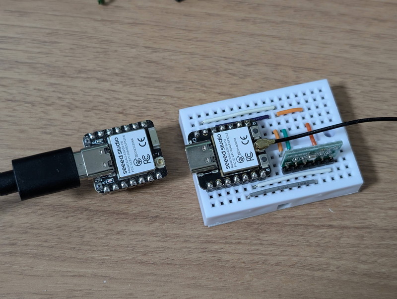 XIAO ESP32C3を搭載したBME280ボード