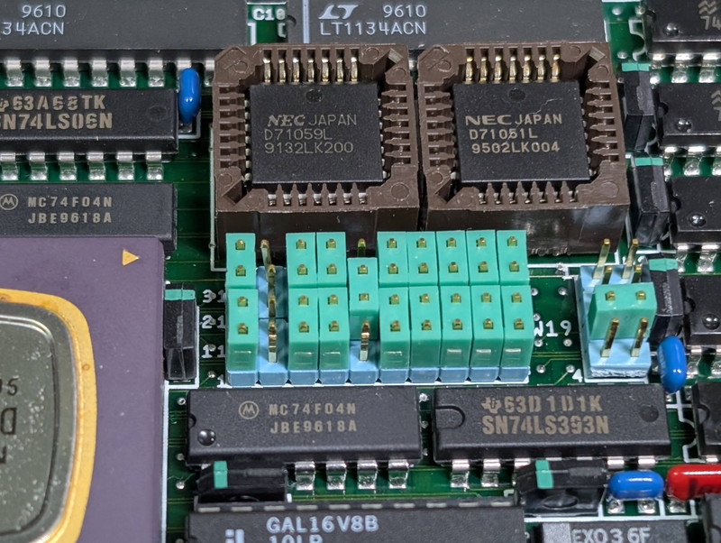 ICU割り込み確認のためジャンパーを変更