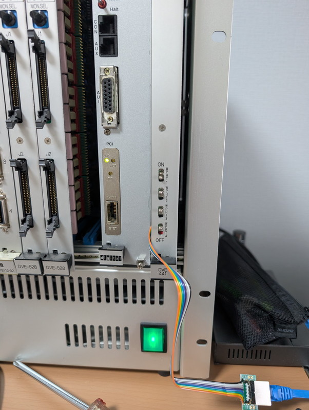 LINKアップしたPCI LANカード