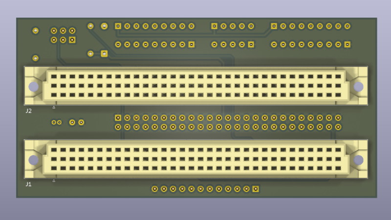 AXPvme Dual Slot Breakoutの裏面