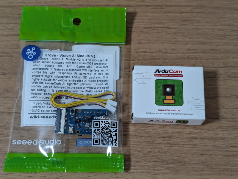 Grove Vision AI V2とArduCam IMX219カメラ