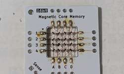 Featured image of post 16bit磁気コアメモリ製作キットを動かしてみた
