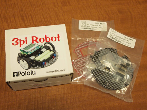 Pololu 3pi robotが到着しました