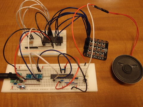 トラ技Jr.の音声合成マシンをDIP ARMで作ってみました