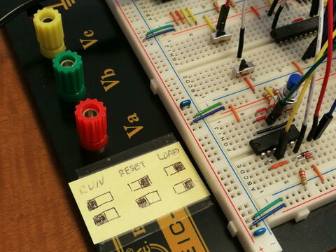 RCA CDP1802 COSMACを動かしてみた(2) 動作確認編