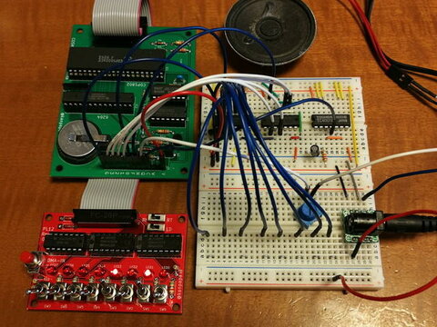 RCA CDP1802 COSMACを動かしてみた(8) 電子オルガンを作ってみる