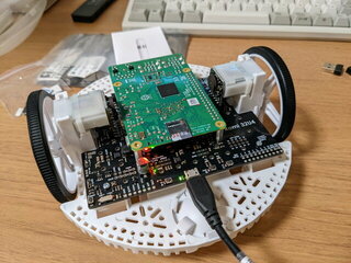 Pololu Romi ロボットカーを組み立ててみました