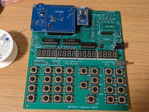 SBC4004を組み立ててみました（２）組み立て編